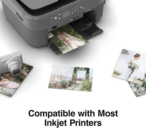 Staples Supreme Glossy Photo Paper ، 5 "× 7" ، 50/Pack (ST19892) in Saudi Arabia