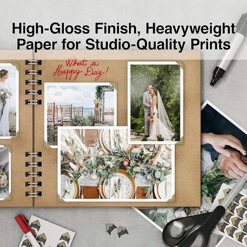 Staples Supreme Glossy Photo Paper ، 5 "× 7" ، 50/Pack (ST19892) in Saudi Arabia