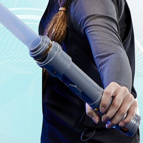 STAR WARS Lightsaber Forge Ahsoka Tano, White Customizable Electronic Lightsaber, Toys for 4 Year Old Boys and Girls in Saudi Arabia