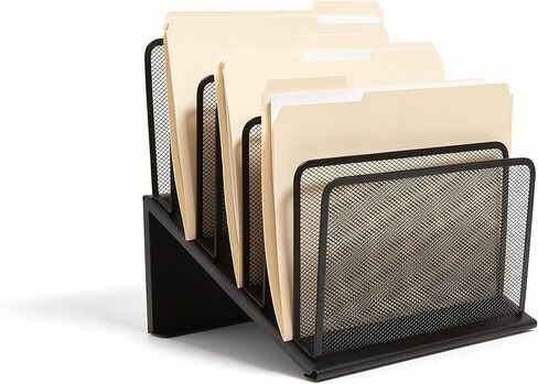 TRU RED Staples TR57559-CC 7 Compartment Wire Mesh File Organizer in Saudi Arabia