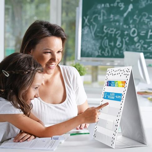 Epakh Polka Dots Pocket Pocket Pocket Pocket For Classroom 17 × 13 في سطح المكتب مخطط جيب مزدوج وذات ذاتي للمعلمين في التدريس in Saudi Arabia