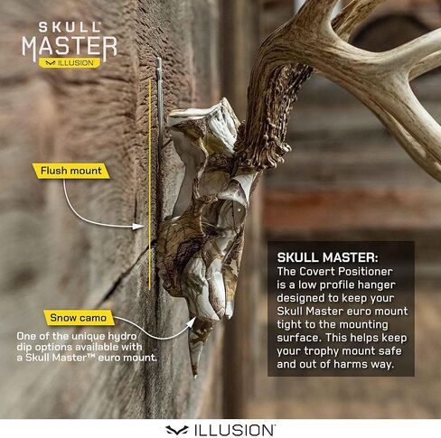 مجموعة تركيب قرون الجمجمة الرئيسية من ماونتن مايك - مجموعة تركيب على النمط الأوروبي للقرون - تناسب معظم القرون - متوافقة مع القرون المحصودة والمتساقطة - لأسباب طبيعية (متوسطة)... in Kuwait