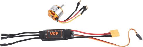 RC Brushless Motor ESC Combo Set, 2212 KV2200 RC Brushless Motor 40A ESC for RC Drone Helicopter FPV in Saudi Arabia