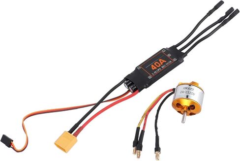 RC Brushless Motor ESC Combo Set, 2212 KV2200 RC Brushless Motor 40A ESC for RC Drone Helicopter FPV in Saudi Arabia