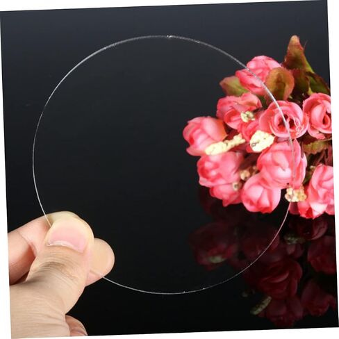 الفراغات stobok acrylic for الحرف الدائرية ورقة أكريليك حواف سلسة لحماة الطاولة إطارات الصور والمشاريع الإبداعية in Kuwait