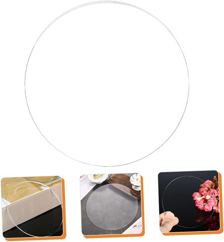 الفراغات stobok acrylic for الحرف الدائرية ورقة أكريليك حواف سلسة لحماة الطاولة إطارات الصور والمشاريع الإبداعية in Kuwait