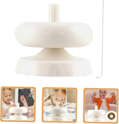 Angoily Manual Beading Tool Bead Spinner Bowl Jewelry Making Device Bead Stringing Tool for DIY in Kuwait