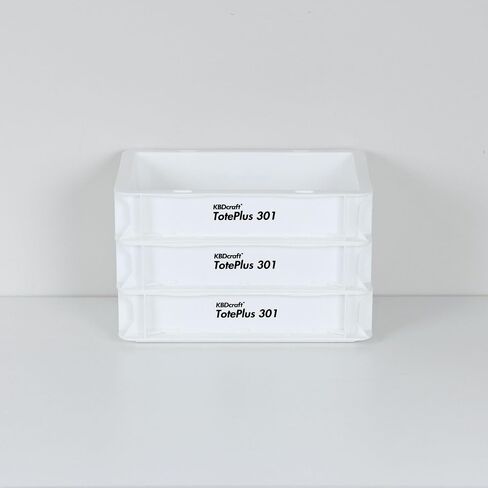 Stackable Storage Bin - Heavy-Duty Plastic Organizer Box and Tray with Straight Walls, small plastic bin totes for storage, 12"x8"x3", 0.5Gal, Black, 3 Pack in Saudi Arabia