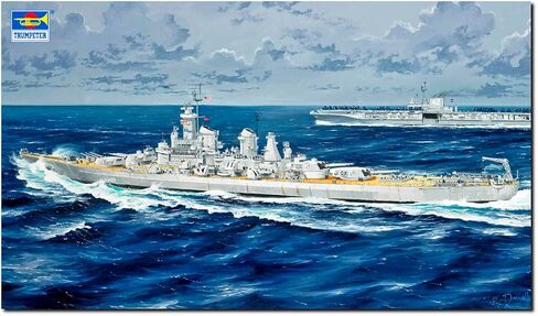 عازف البوق 1/350 American Battleship BB-67 Montana Plastic Model 05372 (Ship) in Kuwait