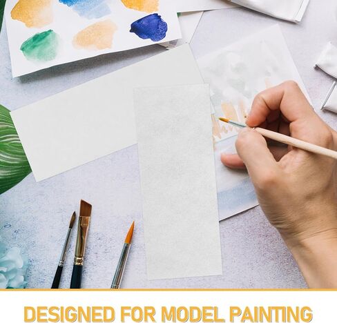 JECOMPRIS 60 Sheets Wet Palette Paper and Water Conducting Paper Refill Stay Wet Pallets Sheets for Miniature Model Painting and Acrylic Painting in Saudi Arabia