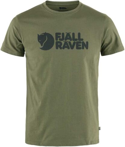 Fjällräven Logo T-Shirt Ochre LG in Kuwait