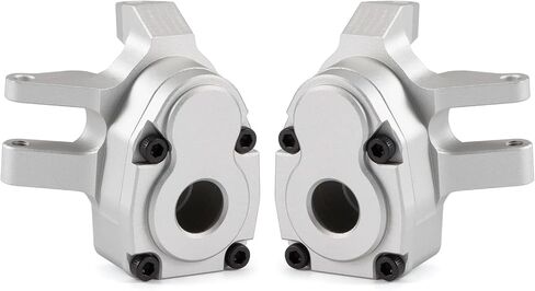 Aluminum Portal Steering Knuckle Caps Portal Cover for SCX10 III AR45P Capra F9 Supershafty CP44 CP43 Portal Axle (Clear) in Kuwait