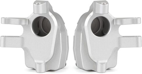 Aluminum Portal Steering Knuckle Caps Portal Cover for SCX10 III AR45P Capra F9 Supershafty CP44 CP43 Portal Axle (Clear) in Kuwait