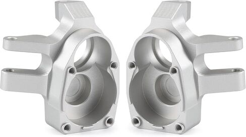 Aluminum Portal Steering Knuckle Caps Portal Cover for SCX10 III AR45P Capra F9 Supershafty CP44 CP43 Portal Axle (Clear) in Kuwait