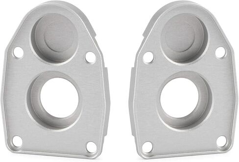 Aluminum Portal Steering Knuckle Caps Portal Cover for SCX10 III AR45P Capra F9 Supershafty CP44 CP43 Portal Axle (Clear) in Kuwait