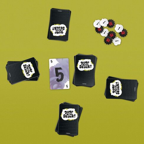 تفريغ الظربان! لعبة | لعبة بطاقة العائلة من قبل راينر Knizia | الأعمار 7 وما فوق | 2-6 لاعبين | 20 دقيقة. | من السهل تعلم الألعاب للأطفال والمراهقين والبالغين in Kuwait