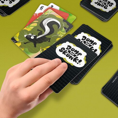 تفريغ الظربان! لعبة | لعبة بطاقة العائلة من قبل راينر Knizia | الأعمار 7 وما فوق | 2-6 لاعبين | 20 دقيقة. | من السهل تعلم الألعاب للأطفال والمراهقين والبالغين in Kuwait