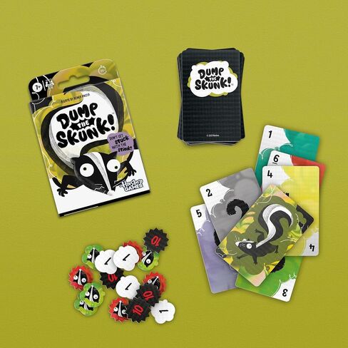 تفريغ الظربان! لعبة | لعبة بطاقة العائلة من قبل راينر Knizia | الأعمار 7 وما فوق | 2-6 لاعبين | 20 دقيقة. | من السهل تعلم الألعاب للأطفال والمراهقين والبالغين in Kuwait