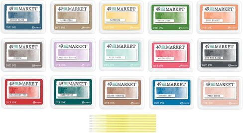 49 وحزم صبغة السوق - 15 Ranger 49 و Market Highsed Clendable Dye Enk مع عصي تفاصيل Trebbies (15 منصات الحبر) in Saudi Arabia