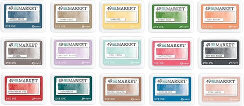 49 وحزم صبغة السوق - 15 Ranger 49 و Market Highsed Clendable Dye Enk مع عصي تفاصيل Trebbies (15 منصات الحبر) in Saudi Arabia