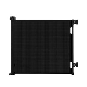 Retractable Baby Gates for Stairs, Mesh Dog Gate for Doorways, 33.6" Tall, Expands to 55" Wide,Pet Safety Essential Fit for Baseboards, Wide Toddlers Gates for Hallways, Indoor & Outdoor,Grey in Saudi Arabia
