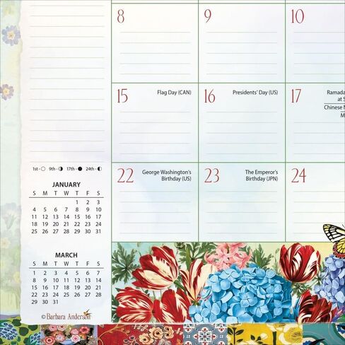 شركات Lang ، Garden Botanicals 2026 لوحة مكتب ، 11 '× 17' '، تقويم لمدة 12 شهرًا مع ربط لاصق in Saudi Arabia