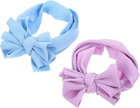 القوس عصابة الكلب ، 2pcs Pet لطيف أغطية الرأس مرنة الرأس ، جرو بوليستر القوس ، غطاء رأس الكلب ملحقات أزياء أزياء الحفلات ، الأرجواني الأرجواني in Saudi Arabia