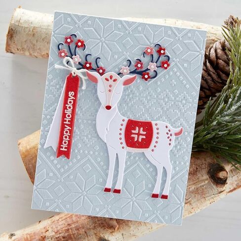 Spellbinders Papercrafts ، Inc Ski Lodge-Winter Tales Formbinders Folder by Zsoka Marko in Saudi Arabia