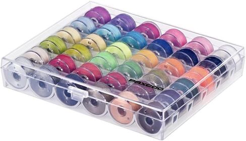 Brother RLX3817A 17-Stitch Sewing Machine (Blue) with 36-Piece Bobbins and Sewing Threads Set (Renewed) (2 Items) in Saudi Arabia