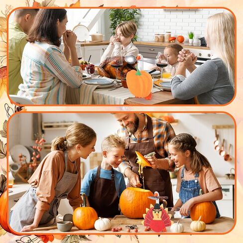 Soulchen 3 مجموعات Halloween Mini Desk Goose ملابس شبح القرع شكل الذرة شكل 7 بوصة سخيفة تمثال أوزة تمثال مفتاحية in Saudi Arabia