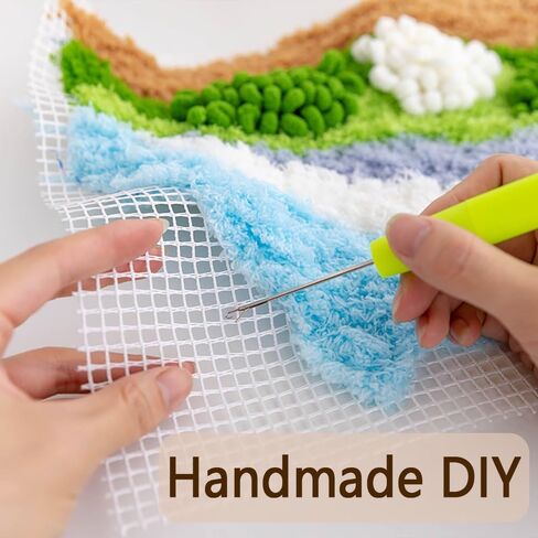 Jilip Moss Coaster DIY Moss Art Kit ، مجموعة Coaster ثلاثية الأبعاد ، حرفة مزلاج DIY ، طقم Hook Coasters للبالغين (19 * 18 سم/7.5 * 7.1 ") in Kuwait