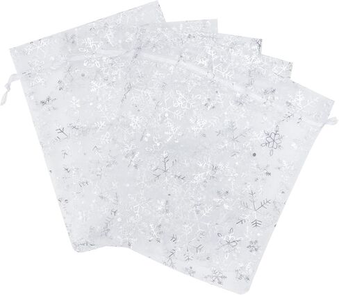 25 PCS 8x12 بوصة الرباط أكياس أورجانزا لحفل الزفاف لصالح هدية حلوى ألعاب ماكياج أكياس هدايا in Kuwait