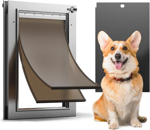 Aluminum Cat Door Interior Door, Pets Up to 22 lb in Saudi Arabia