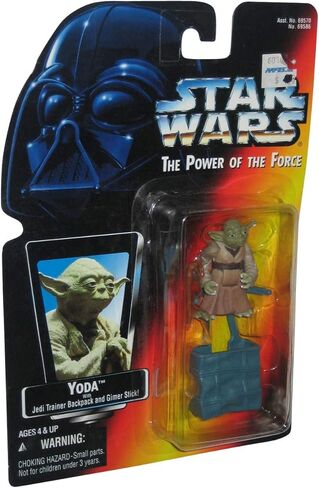Star Wars Power of the Force Yoda Red Card Action Figure in Saudi Arabia
