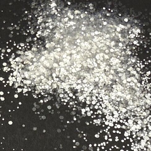 Tim Holtz Rock Candy Glitter, Clear and Chunky, Bundle of 2 Jars, 4.7 Ounces Each, 3 Carnora Scoop Spoons in Saudi Arabia