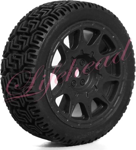 Homead 2.68 بوصة RC على إطارات سيارة سباق الطرق وعجلات لـ 1/10 RC على الطريق جولة للسيارة الانجراف HSP TAMIYA XV01 TT01 TT02 HPI KYOSHO FAZER MK2 /12MM HEX in Saudi Arabia