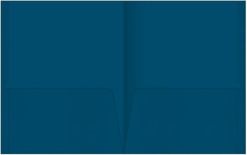 Office Depot® Brand 2-Pocket Paper Folders, Light Blue, Pack of 25 in Saudi Arabia