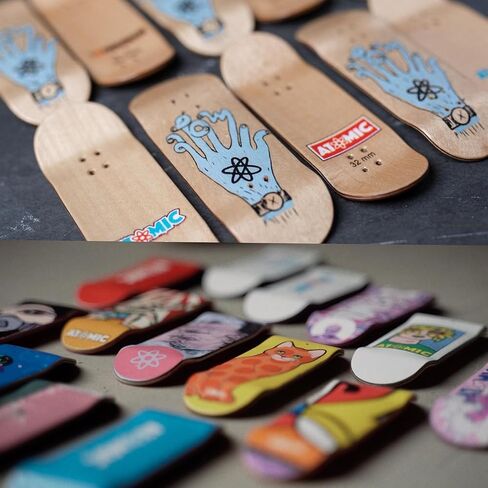 DIY Fingerboard Construction Kit for Beginners – Includes Standard Shape Mold, Fingerboard Shaper, 15 Maple Wood Plies, Trucks & Wheels, Glue, Grip Tape, Step-by-Step Video & Booklet in Saudi Arabia