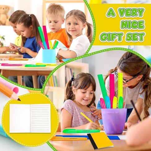 100 PCS عودة إلى مجموعة اللوازم المدرسية تشمل 50 12 بوصة مسطرة بلاستيكية واضحة 50 السلامة حادة الطرف مقص طالب القرطاسية مجموعة القرطاسية لمكتب مدرسة الفصل الدراسي in Kuwait