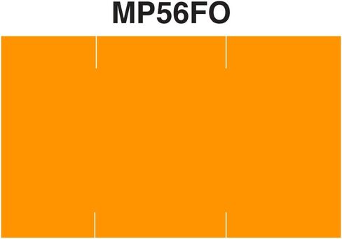 تسميات تسعير البرتقال الفلوريسنت لتناسب Monarch 1155 1156 و 1170 Pricers. 8 لفات مع 1 حبر الحبر. in Kuwait