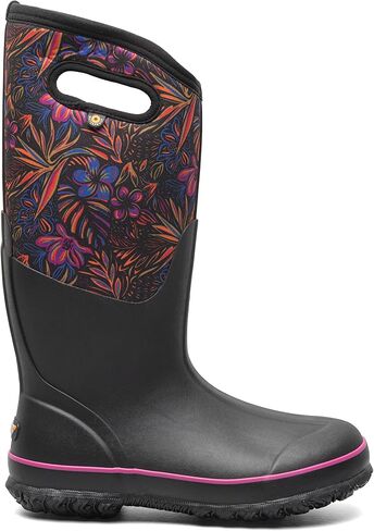 BOGS Women's Classic II-Paradise Snow Boot, Black Multi, 7 in Saudi Arabia