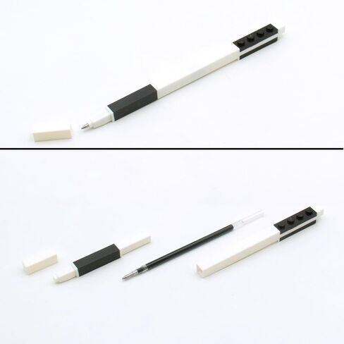دفتر Lego Locking مع Gel Pen - Black (53567) ، دفتر غلاف للمدرسة ، المكتب ، المنزل ، مربع ، 6 بوصات × 6 بوصات ، مبطن in Saudi Arabia