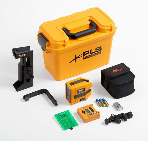 Pacific Laser Systems PLS 180G RBP KIT, Cross Line Green Laser Kit with Rechargeable Battery Pack in Saudi Arabia