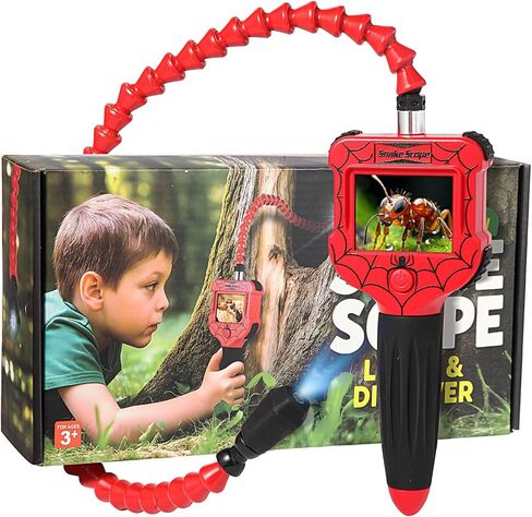 Kids Borescope Snake Camera with Light و STEM Eduals Toys و Science Exploring Home for Nature & Outdoor على مدى 3 سنوات in Saudi Arabia