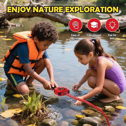 Kids Borescope Snake Camera with Light و STEM Eduals Toys و Science Exploring Home for Nature & Outdoor على مدى 3 سنوات in Saudi Arabia
