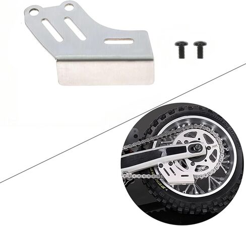 Compatible with Losi 1/4 Rc Car Upgrade Modification Replacement Accessories Parts Stainless Steel Rear Chain Guard RC Parts in Saudi Arabia