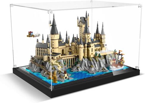 Acrylic Display Case for Lego 76419 Hogwarts Castle, Dust-Proof Protection Box, Custom Fit, 98% Transparency, Showcase Building Model, Gift for Lego Fans in Saudi Arabia