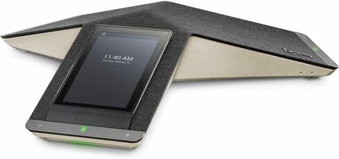 Poly Trio C60 IP Conference Phone لفرق Microsoft الكاملة GSA/TAA التي تدعم POE - 3 × خط إجمالي - VoIP - 5 "LCD - IEEE 802.11A/B/G/N - 2 X Network (RJ -45) - POE Ports in Saudi Arabia