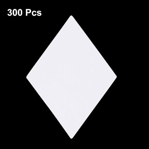 HARFINGTON 300 Count Diamond Paper Piecing Paper for Quilting, 2-Inch 72 Degree Rhombus English Paper Piecing Template, Foundation Paper Pieces Patchwork Supplies for Sewing DIY Craft in Saudi Arabia