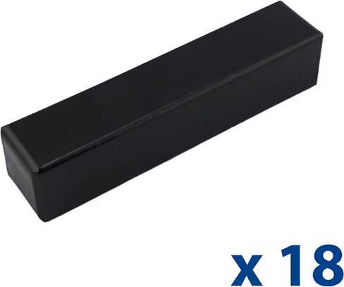 Master Magnetics COW-CP6X50BX New Ferrite Cow Magnet, 0.625" Diameter, 3" Length, Black (Pack of 50) in Kuwait